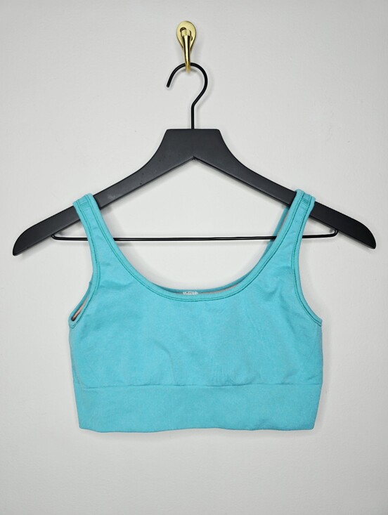 Ivivva Other - Ivivva by Lululemon Teal Fly Tech Long Line Seamless Sports Bra Size  14